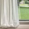 White Linen Look Sheer Upholstery Fabric by The Yard - SKU: Esmeralda Bone